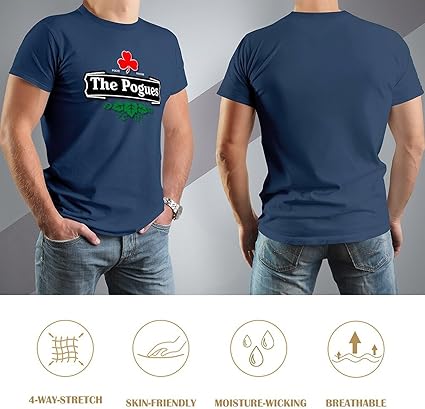 Amazon | [teakea] Tシャツ メンズ 半袖 ザ・ポーグス The